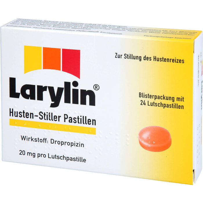 Larylin Husten-Stiller Pastillen, 24 pc Tablettes