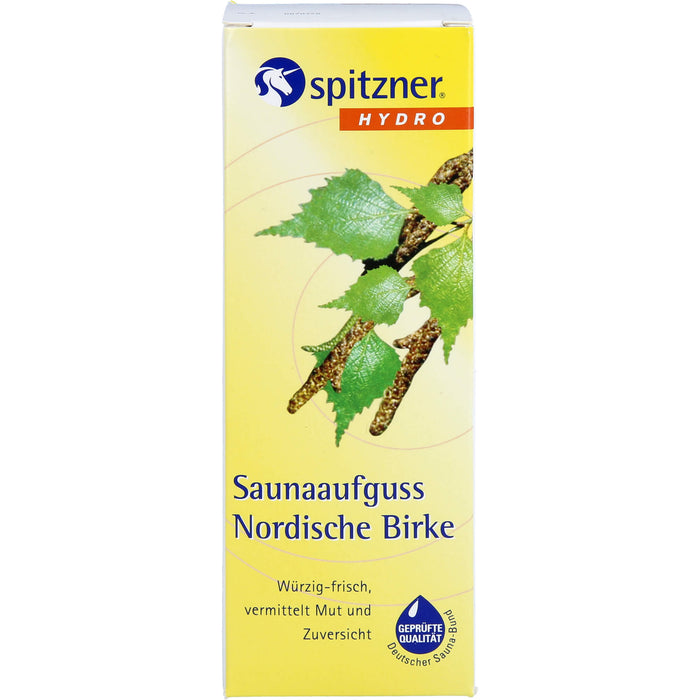 spitzner Hydro Saunaaufguss Nordische Birke, 190 ml Konzentrat