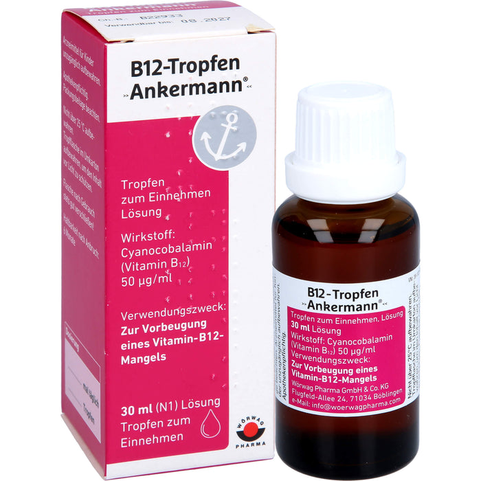 B 12 Ankermann Lösung, 30 ml Solution