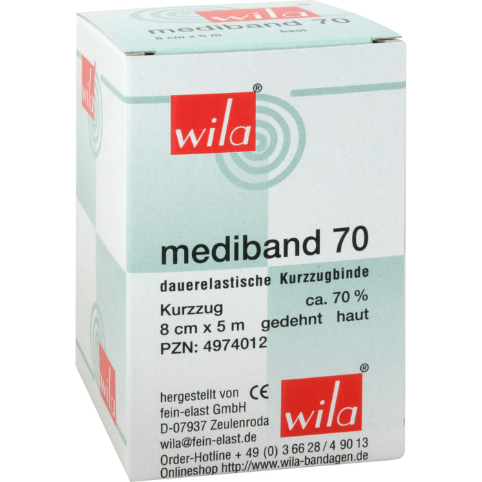 MEDIBAND 70KURZZ 5MX8CM H, 1 St BIN