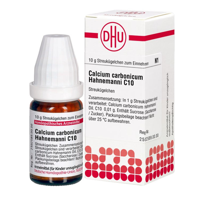 DHU Calcium carbonicum C10 Streukügelchen Hahnemanni, 10 g Globules