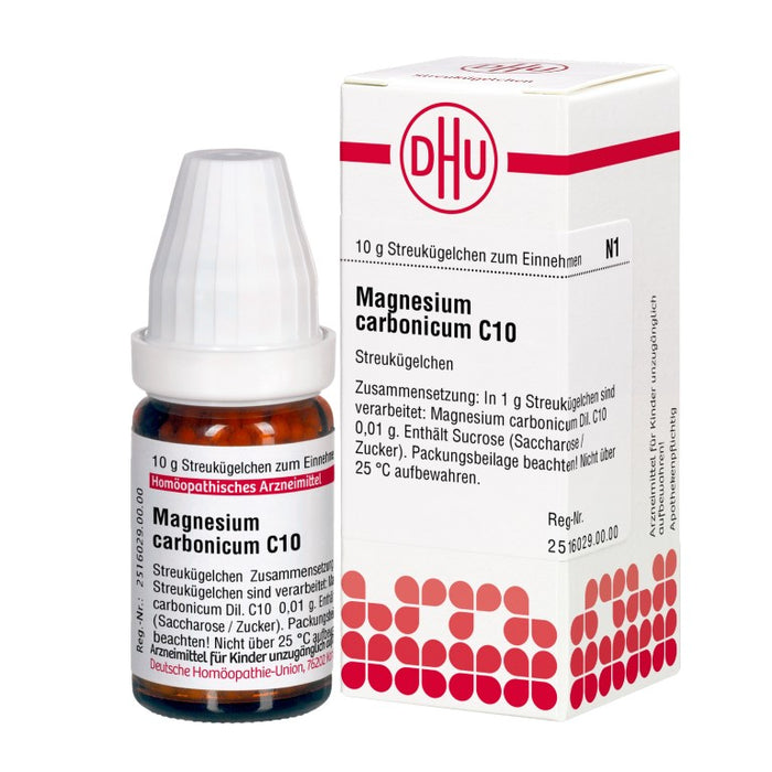 DHU Magnesium carbonicum C10 Streukügelchen, 10 g Globuli