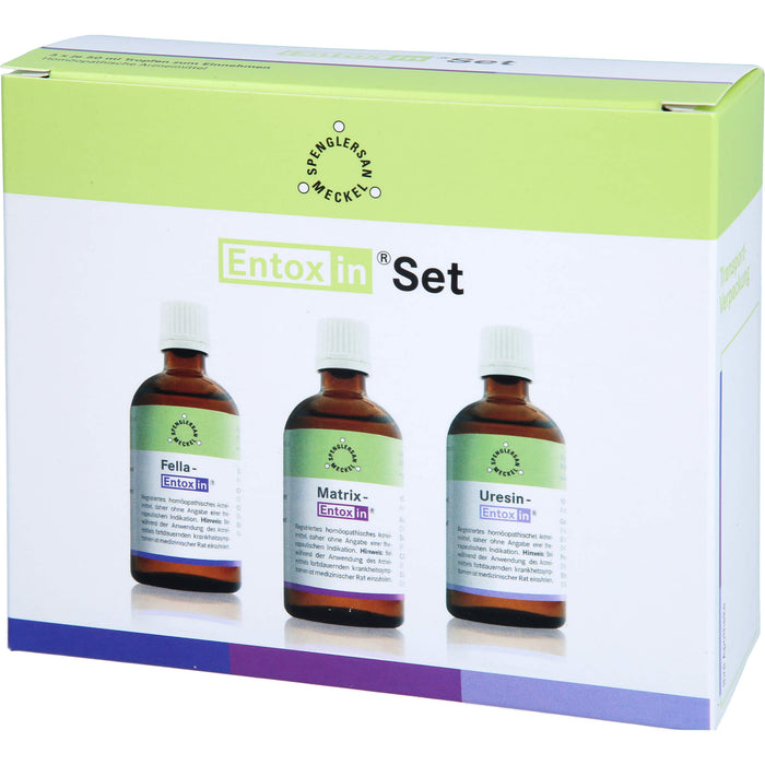 SPENGLERSAN Entoxin Set Tropfen, 3 St. Ampullen