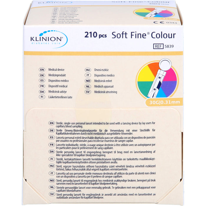 klinion Soft fine colour 30g, 210 St LAN