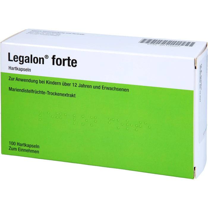 Legalon forte Hartkapseln Reimport axicorp, 100 pc Capsules