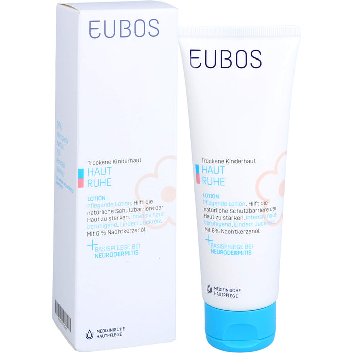 EUBOS Kinder Haut Ruhe Lotion, 125 ml Lotion