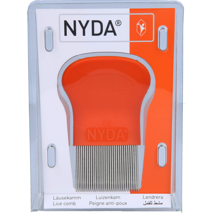 NYDA Läuse- und Nissenkamm Metall, 1 pcs. Comb