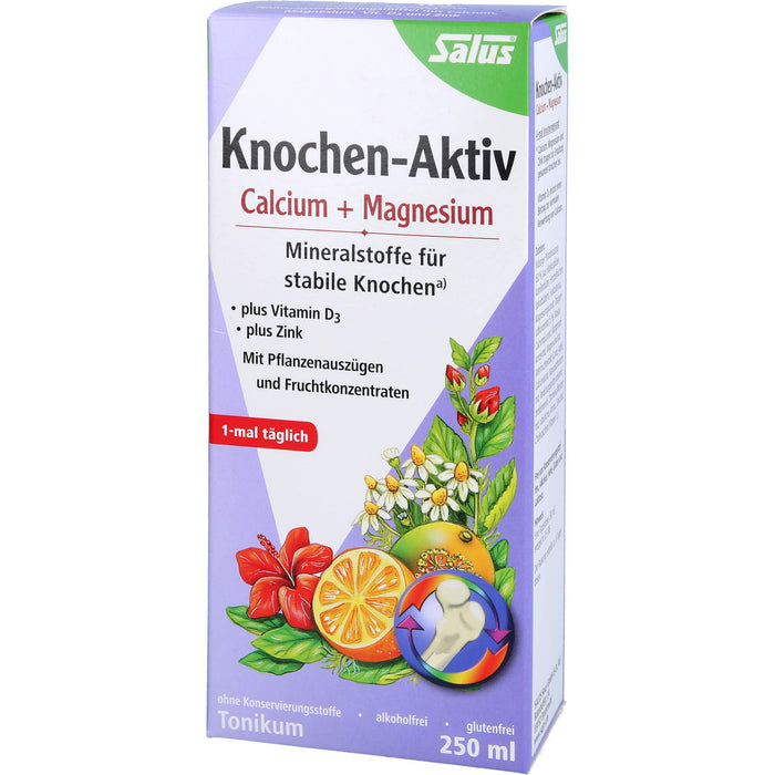 Salus Knochen-Aktiv Calcium+ Magnesium Tonikum, 250 ml Solution