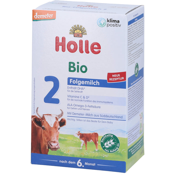 Holle Bio-Säuglings-Folgemilch 2, 600 g PUL