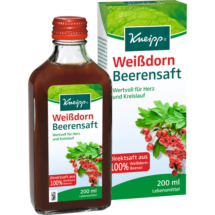 Kneipp Weißdorn Beerensaft für Herz und Kreislauf, 200 ml Solution