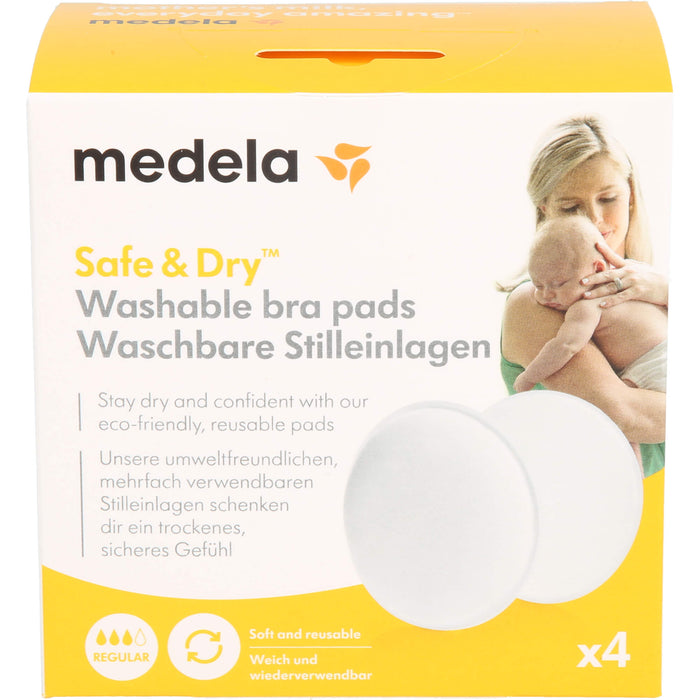 Medela Waschbare Stilleinlagen, 4 St