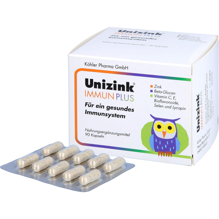 Unizink Immun Plus Kapseln, 90 pcs. Capsules