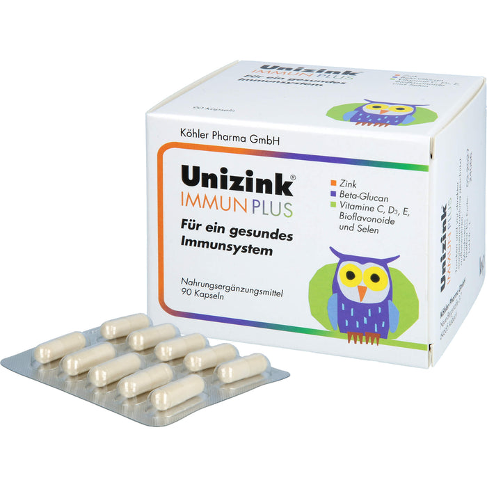 Unizink Immun Plus Kapseln, 90 pcs. Capsules