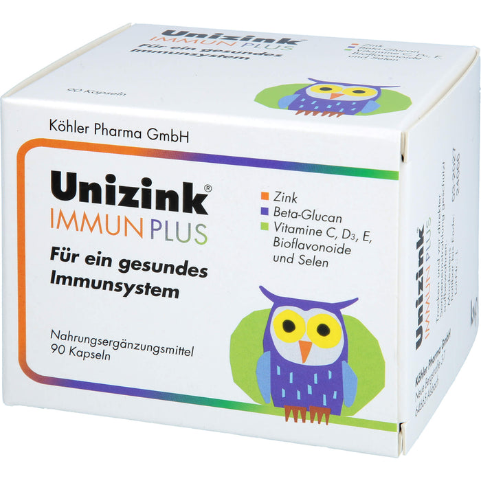 Unizink Immun Plus Kapseln, 90 pcs. Capsules