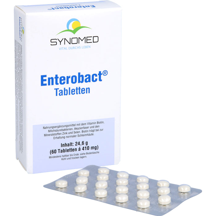 SYNOMED Enterobact Tabletten, 60 pc Tablettes