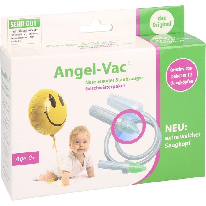 Angel-Vac Nasensauger Staubsauger Geschwisterpaket, 1 pcs. Nasal aspirator