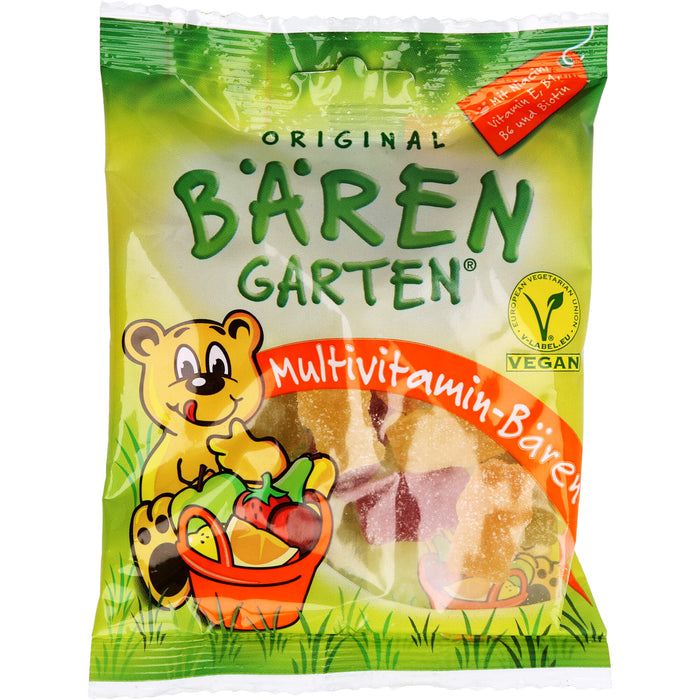 ORIGINAL BÄRENGARTEN Multivitamin-Bären vegan, 125 g Bonbons