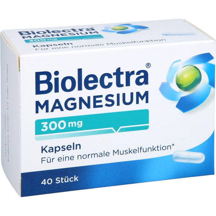 Biolectra Magnesium 300 mg Kapseln, 40 St. Kapseln