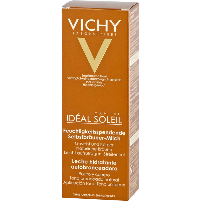 VICHY Idéal Soleil Selbstbräuner-Milch für empfindliche Haut, 100 ml Cream