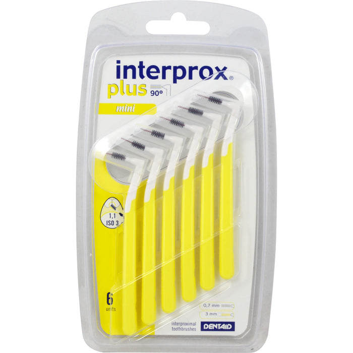 interprox plus mini gelb Interdentalbürste, 5 pcs. Interdental brushes