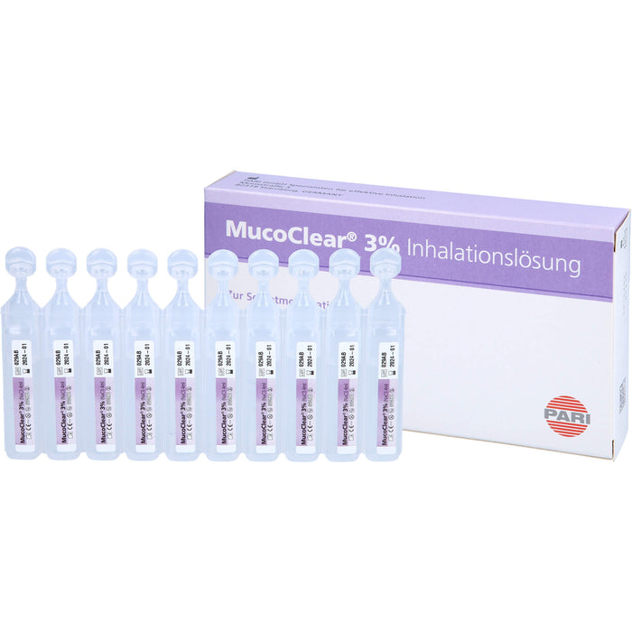 Mucoclear 3 % Inhalationslösung, 20 St. Ampullen