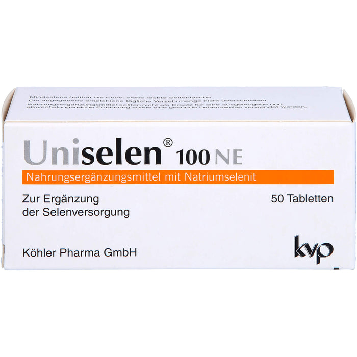 Uniselen 100 NE Tabl., 1X50 St TAB