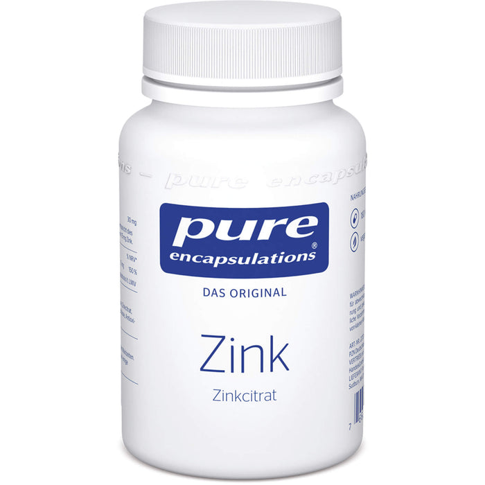 PURE ENCAPSULATIONS ZINK (ZINKCITRAT), 180 St KAP