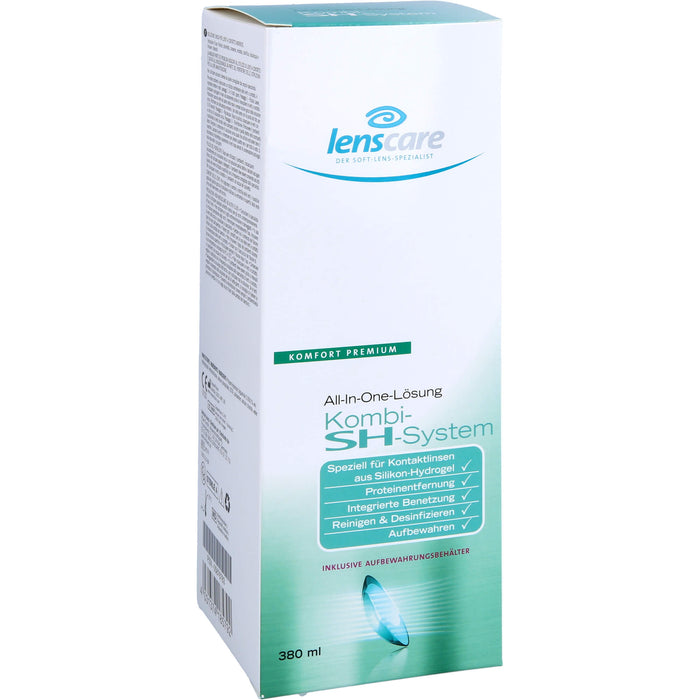 Lenscare Kombi-SH-System + 1 Behälter, 380 ml Solution