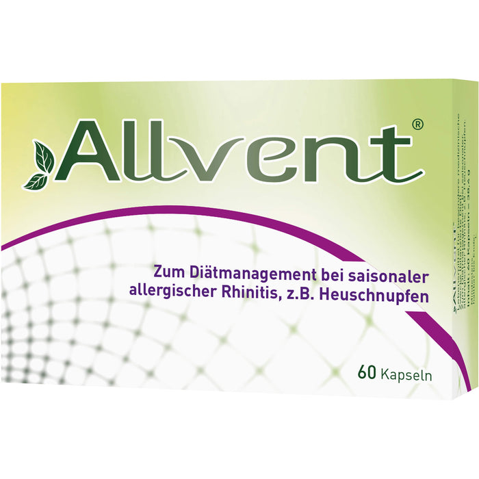 Allvent bei saisonaler allergischer Rhinitis Kapseln, 60 pc Capsules