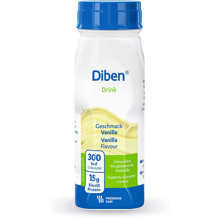 DIBEN DRINK VANILLE (1,5 KCAL/ML), 4X200 ml FLU