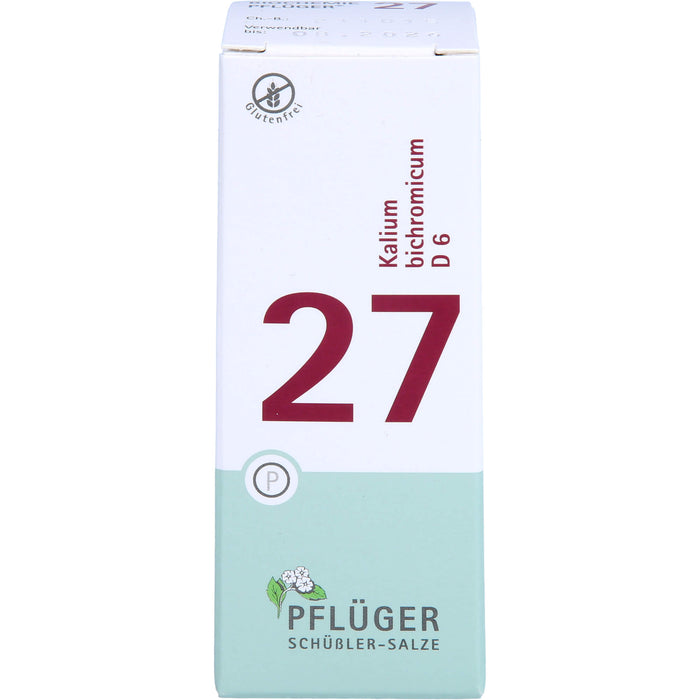 PFLÜGER Biochemie 27 Kalium bichromicum D 6 Tabletten, 100 pcs. Tablets