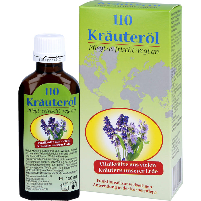 110 Kräuteroel, 100 ml Huile