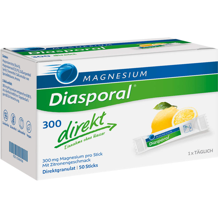 Diasporal 300 direkt Magnesium Granulat Sticks, 50 pc Sachets