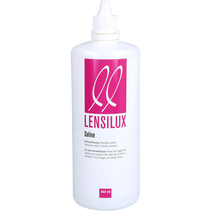 Lensilux Saline Kochsa Lsg, 360 ml LOE