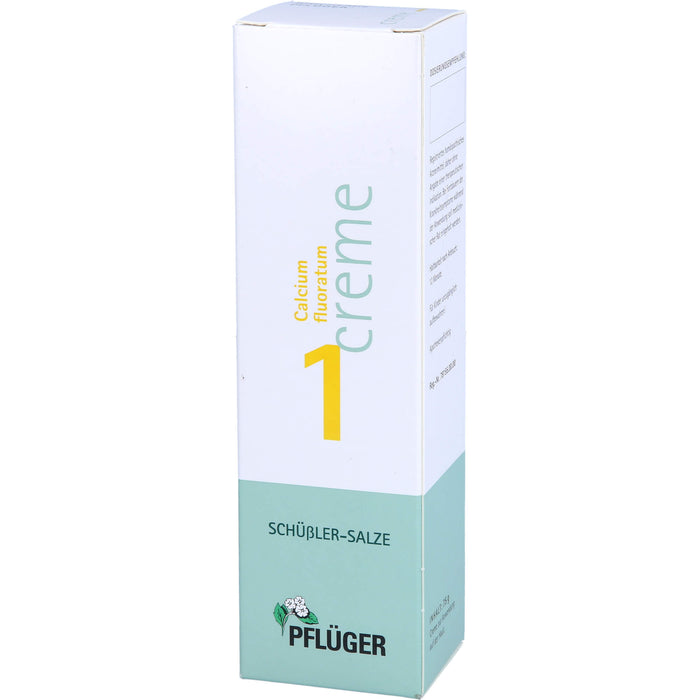 PFLÜGER Biochemie 1 Calcium fluoratum D 4 Creme, 75 g Crème