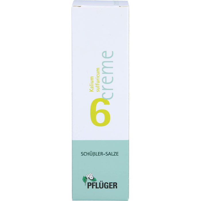 Biochemie Nr.6 Kalium sulfuricum Pflüger Creme, 75 g Crème