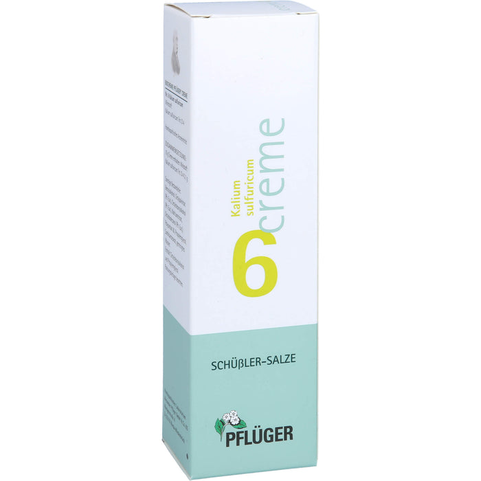 Biochemie Nr.6 Kalium sulfuricum Pflüger Creme, 75 g Cream