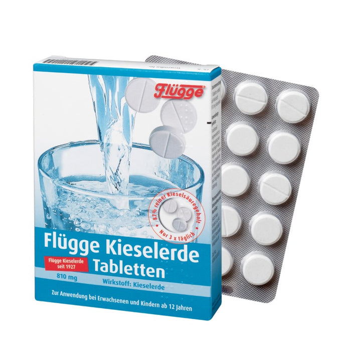 Flügge Kieselerde Tabletten, 60 St. Tabletten