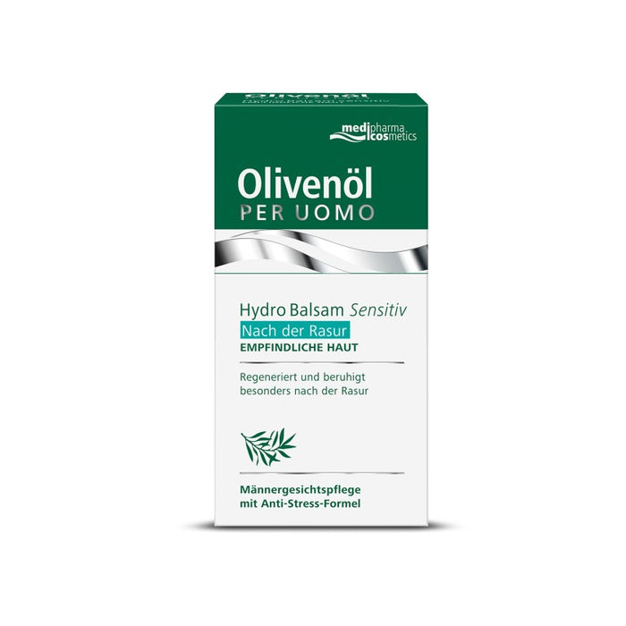 medipharma cosmetics Olivenöl Per Uomo Hydro Balsam Sensitiv, 50 ml Crème