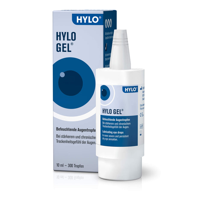 HYLO GEL befeuchtende Augentropfen, 10 ml Solution