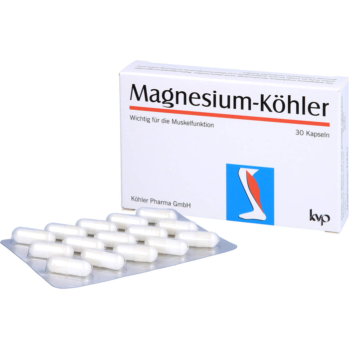 Magnesium-Köhler Kapseln, 30 pc Capsules