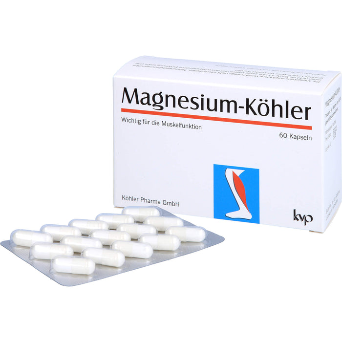 Magnesium-Köhler Kapseln, 60 pc Capsules