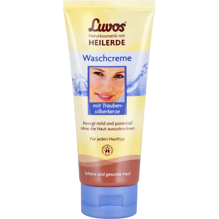 Luvos Naturkosmetik mit Heilerde Waschcreme, 100 ml Crème