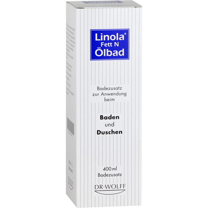 Linola Fett N Ölbad flüssiger Badezusatz, 400 ml Bath additive