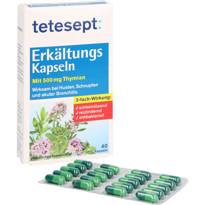 TETESEPT ERKAELTUNGS KAPSELN, 40 St. Kapseln