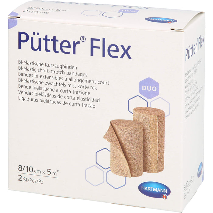 PütterFlex Duo Binde 8cm/10cmx5m, 2 St BIN