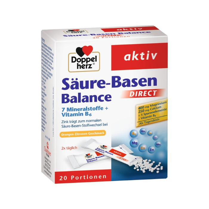 Doppelherz Säure-Basen Balance direct, 20 St. Beutel