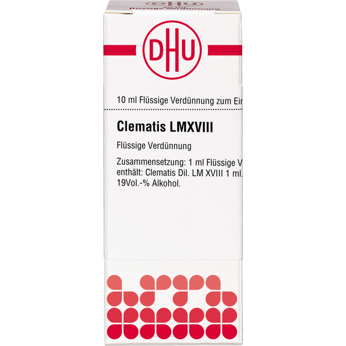 Clematis LM XVIII Dilution Ind-Fert, 10 ml DIL