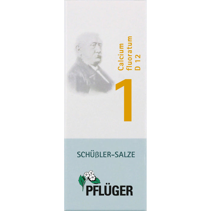 PFLÜGER Biochemie 1 Calcium fluoratum D 12 Tabletten, 400 pcs. Tablets