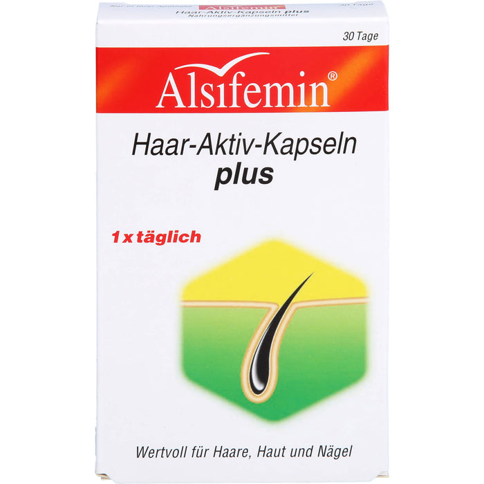 Alsifemin Haar-Aktiv-Kapseln plus, 30 St. Kapseln